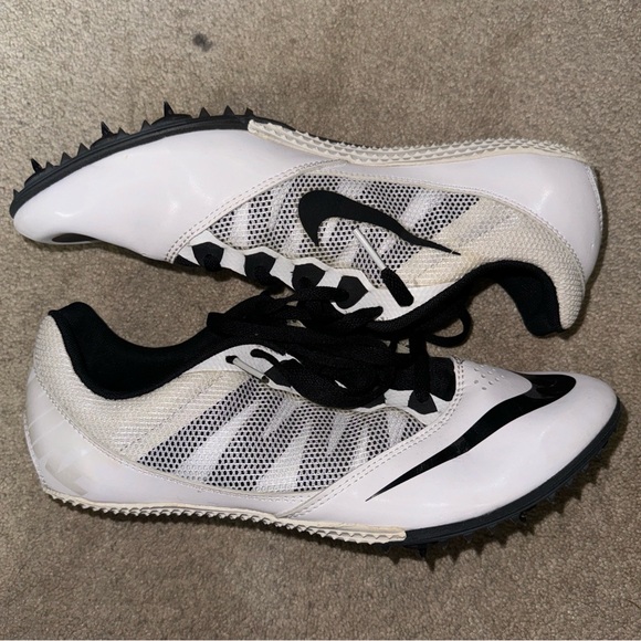 NIKE Men's Zoom Rival S 9 Men's Track Sprint Spikes Size 10.5 NO Tools men - Picture 3 of 4